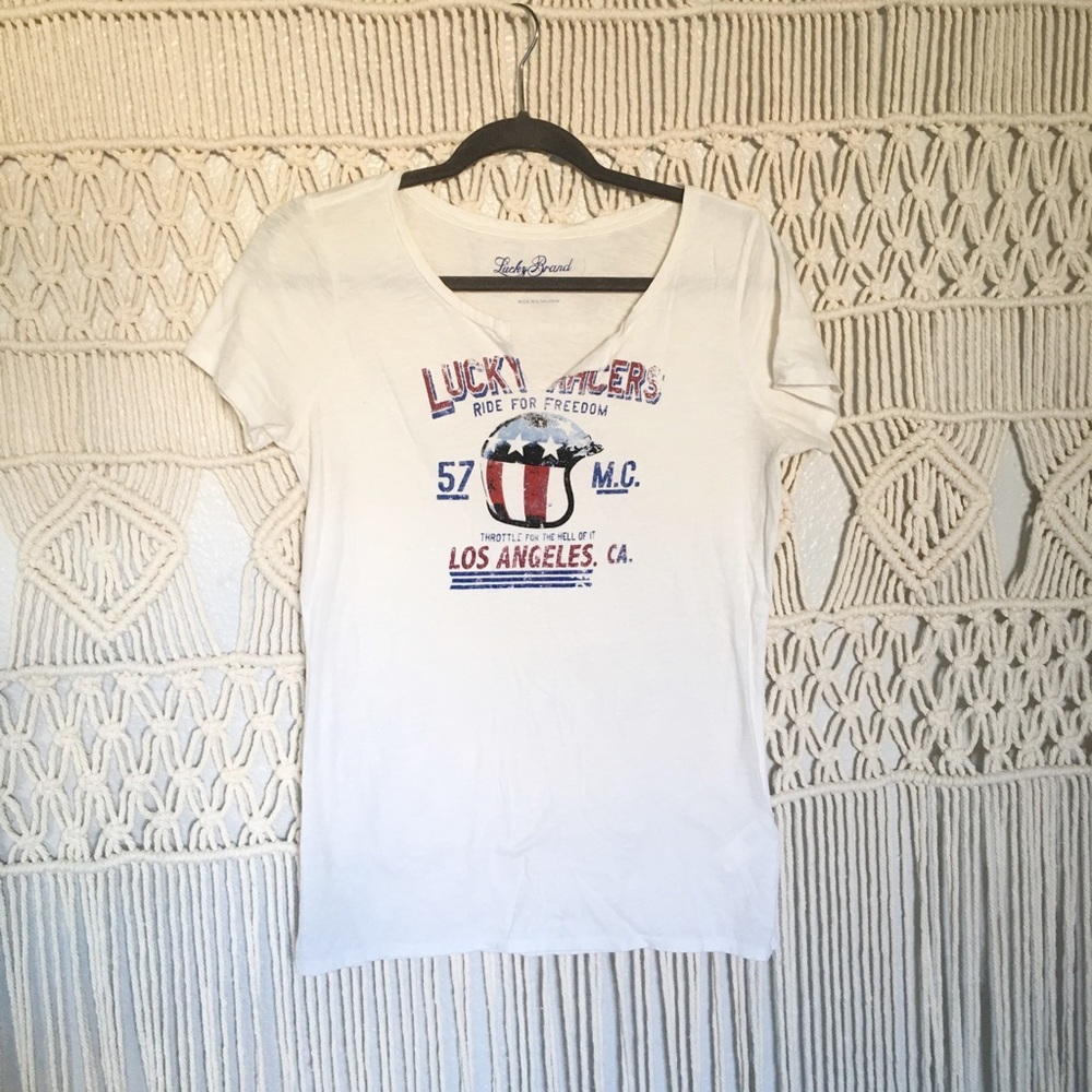 Lucky Brand American racers Tee